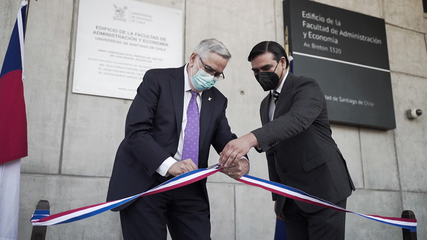 inauguración nuevo edificio fae usach