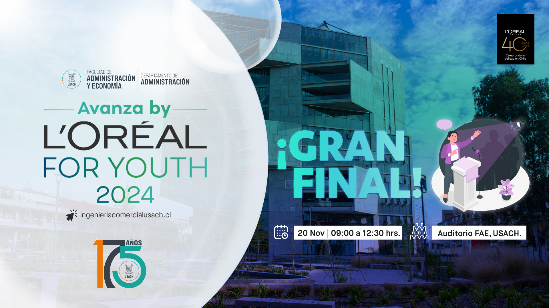 GRAN FINAL L'ORÉAL AVANZA FOR YOUTH 2024