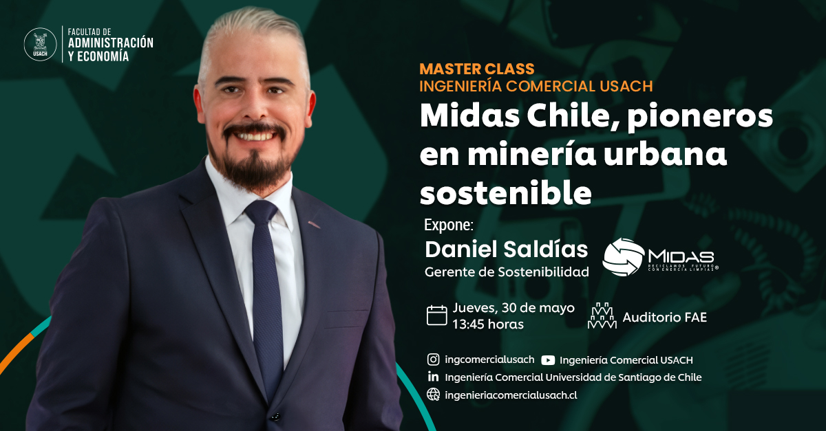 Clase Magistral: Midas Chile, pioneros en minería urbana sostenible