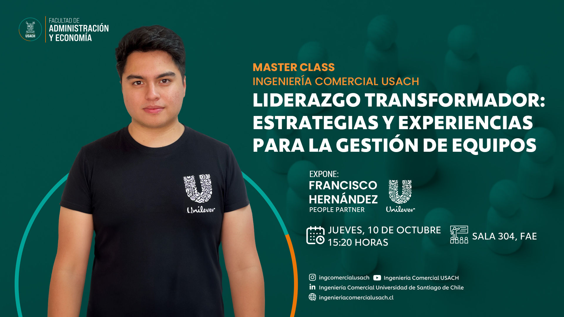 Master Class con Unilever: Liderazgo transformador: Estrategias y experiencias para la gestión de equipos. 