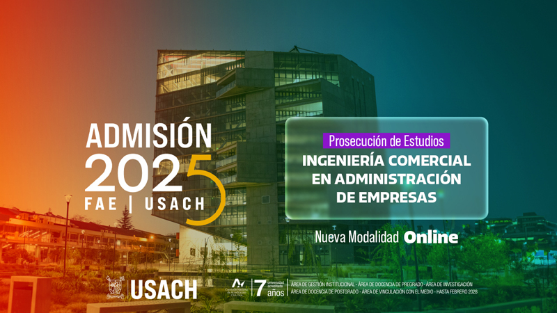 Ingeniería Comercial en Administración de la USACH: ahora con opción No presencial (online) para prosecución de estudios