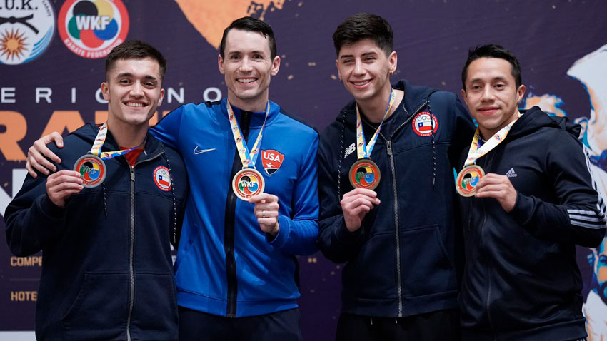 Matías Rodríguez, estudiante de Ingeniería Comercial, celebra nuevas victorias en Karate y agradece el apoyo de la FAE Usach