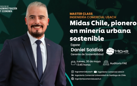 Clase Magistral: Midas Chile, pioneros en minería urbana sostenible